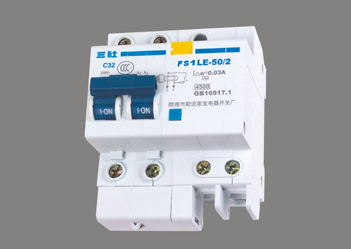FS1LE-50/2PL Plastic Case Leakage Circuit Breaker